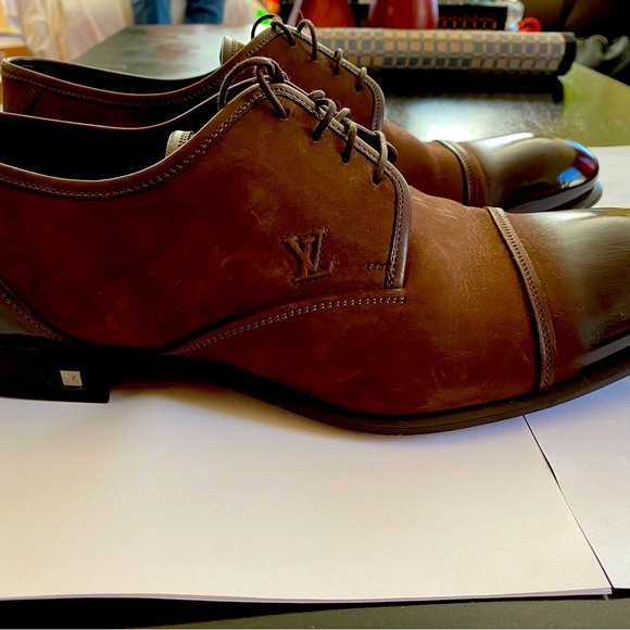 Louis Vuitton Suede Shoes - Picture 3 of 5